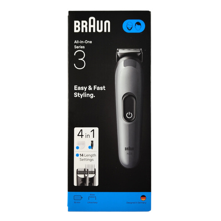 Trymer Do Ciała i Zarostu BRAUN series 3 AIO3500