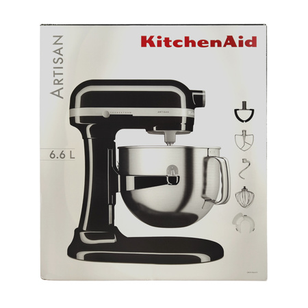 Robot Kuchenny Kitchenaid 5KSM70SHXEOB Artisan ,Stal Nierdzewna, 300 W Czarny