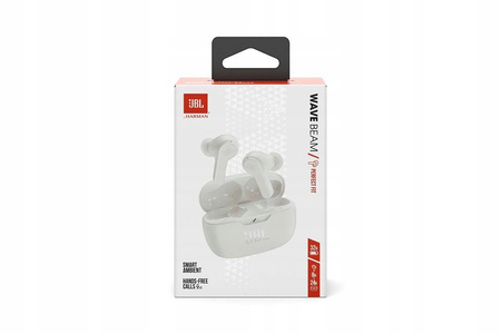 Słuchawki Bezprzewodowe JBL Wave Beam White