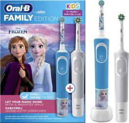 Oral-B FAMILY EDITION Frozen Zestaw 2 Szczoteczek