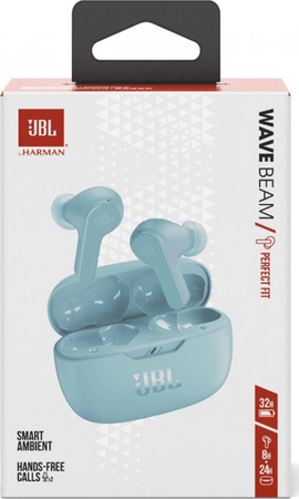 Słuchawki Bezprzewodowe JBL Wave Beam Mint