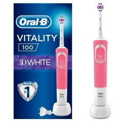 Oral-B Vitality 100 3D White Różowa