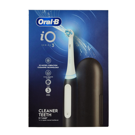Szczoteczka do Zębów Oral-B iO3 Black z Etui  