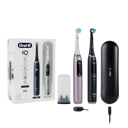 Oral-B iO9 DuoPack Black&Rose Quartz