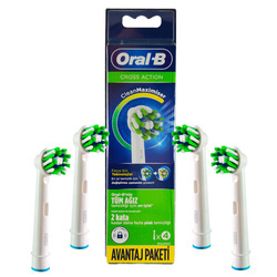 Końcówki ORAL-B EB50-4 Cross Action 4 sztuki