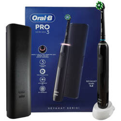 ORAL-B PRO 3500 Black z ETUI Elektryczna szczoteczka