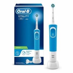 Oral-B Vitality 100 CrossAction Niebieska Elektryczna szczoteczka do zębów