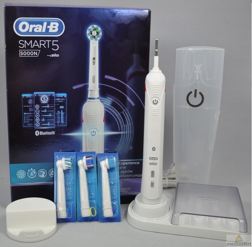 BRAUN Oral B PRO 5000 N Smart White Elektryczna Szczoteczka Do Z b w 